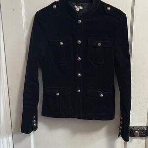 Elegant Black Women's Utility Jacket